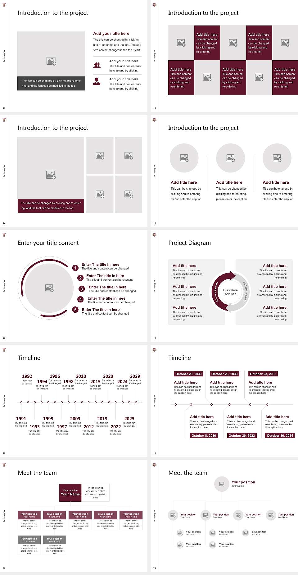 Texas a & M International University Competition/Entrepreneurship Contest PPT Template4:3 ratio PPT effect preview image3