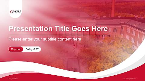 Suny Cortland Lecture Sharing and Networking Event PPT Template