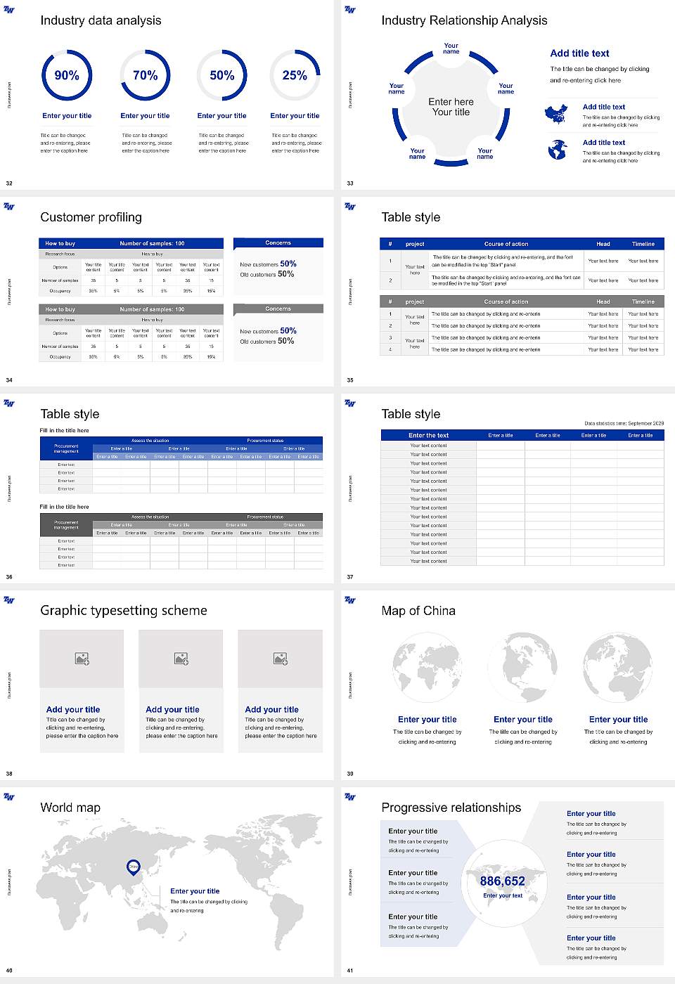 Tennessee Wesleyan University Competition/Entrepreneurship Contest PPT Template16:9 ratio PPT effect preview image5