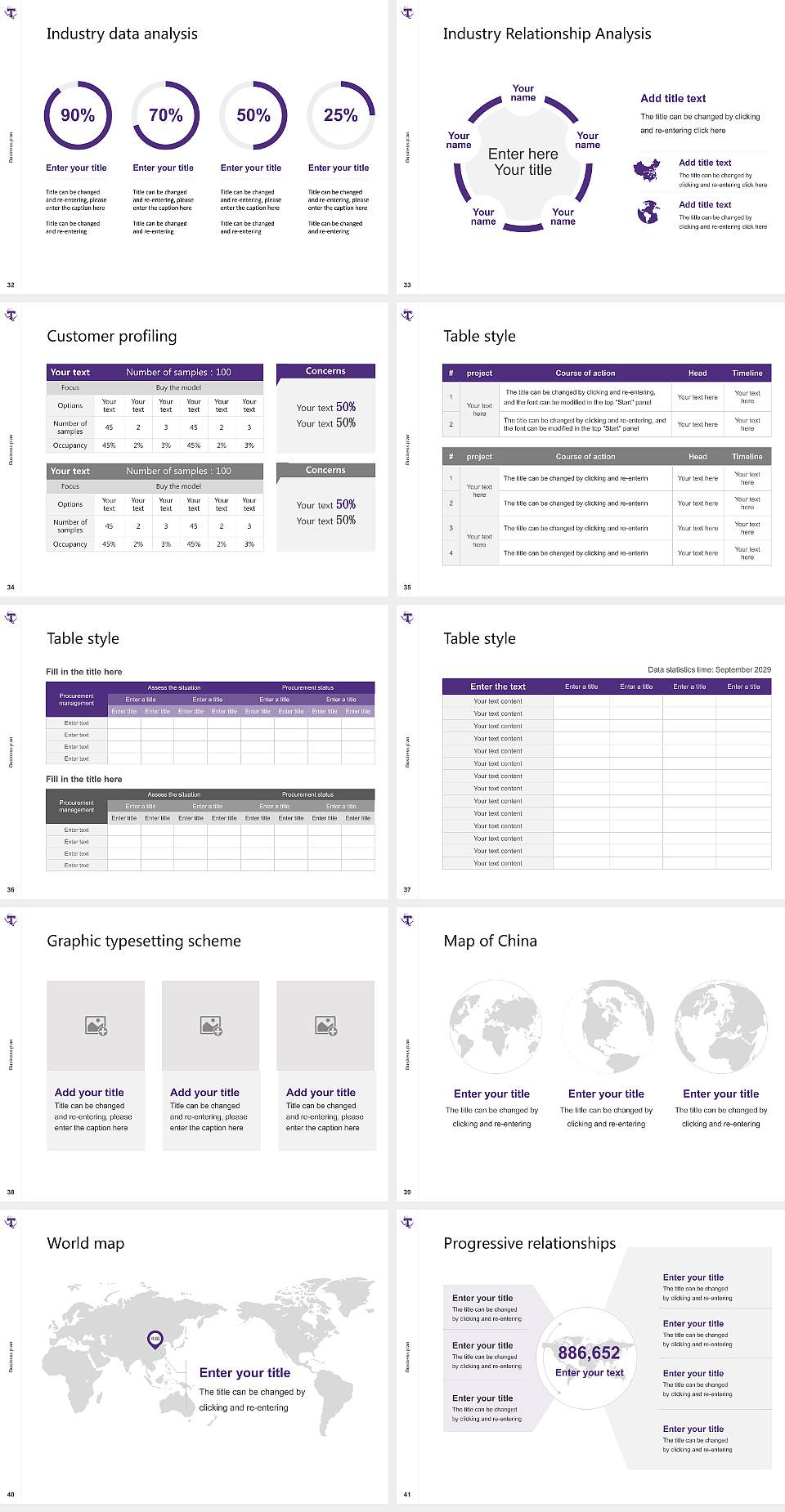 Tarleton State University Competition/Entrepreneurship Contest PPT Template4:3 ratio PPT effect preview image5