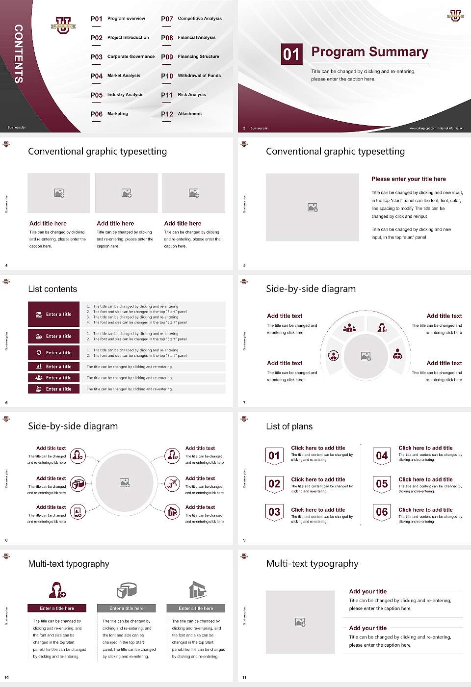 Texas a & M International University Competition/Entrepreneurship Contest PPT Template16:9 ratio PPT effect preview image2