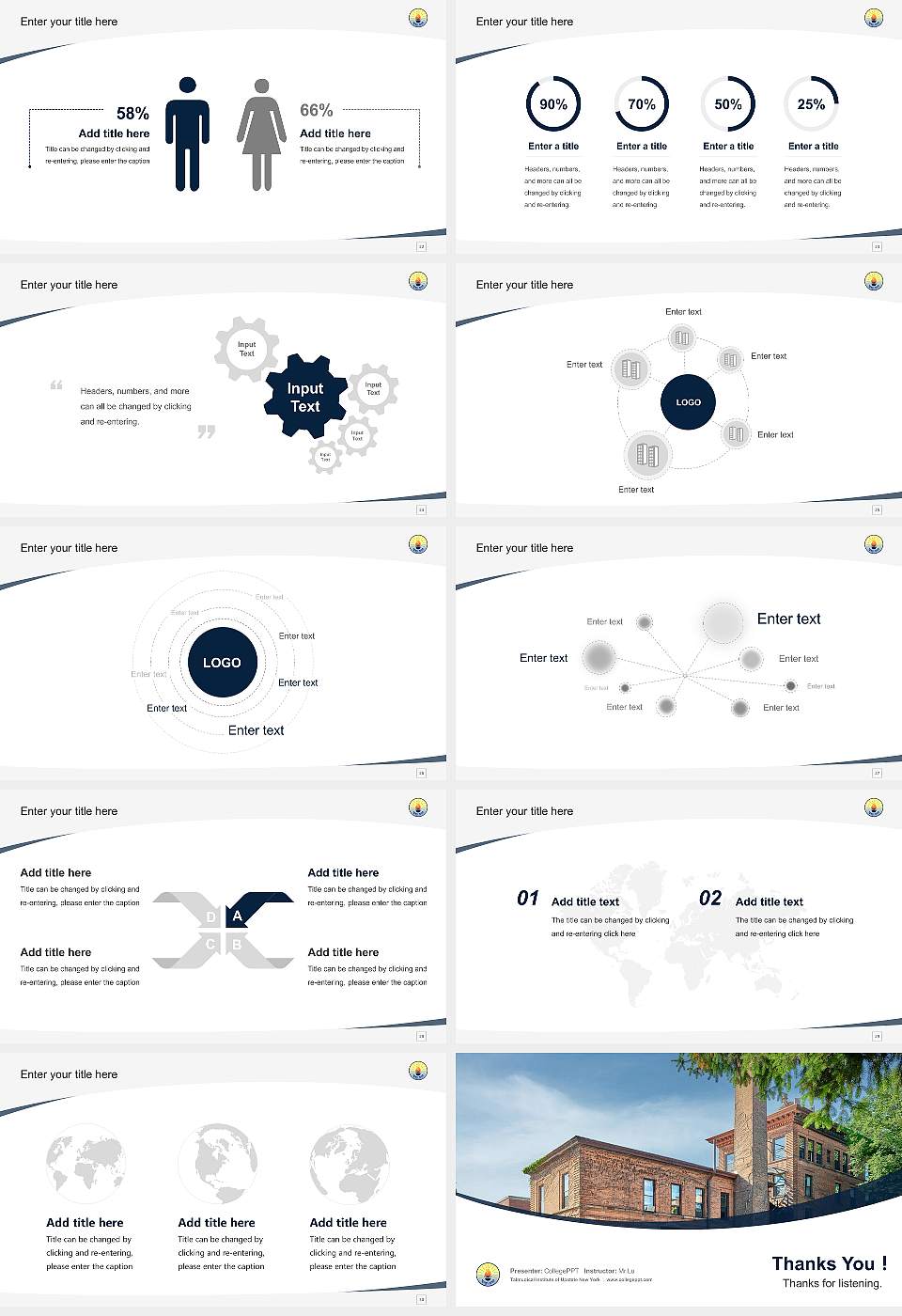 Talmudical Institute of Upstate New York Course/Courseware Creation PPT Template16:9 ratio PPT effect preview image4