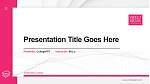Sweet Briar College Themenvorschlag Powerpoint Vorlage