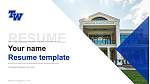 田纳西卫斯理大学简历PPT模板