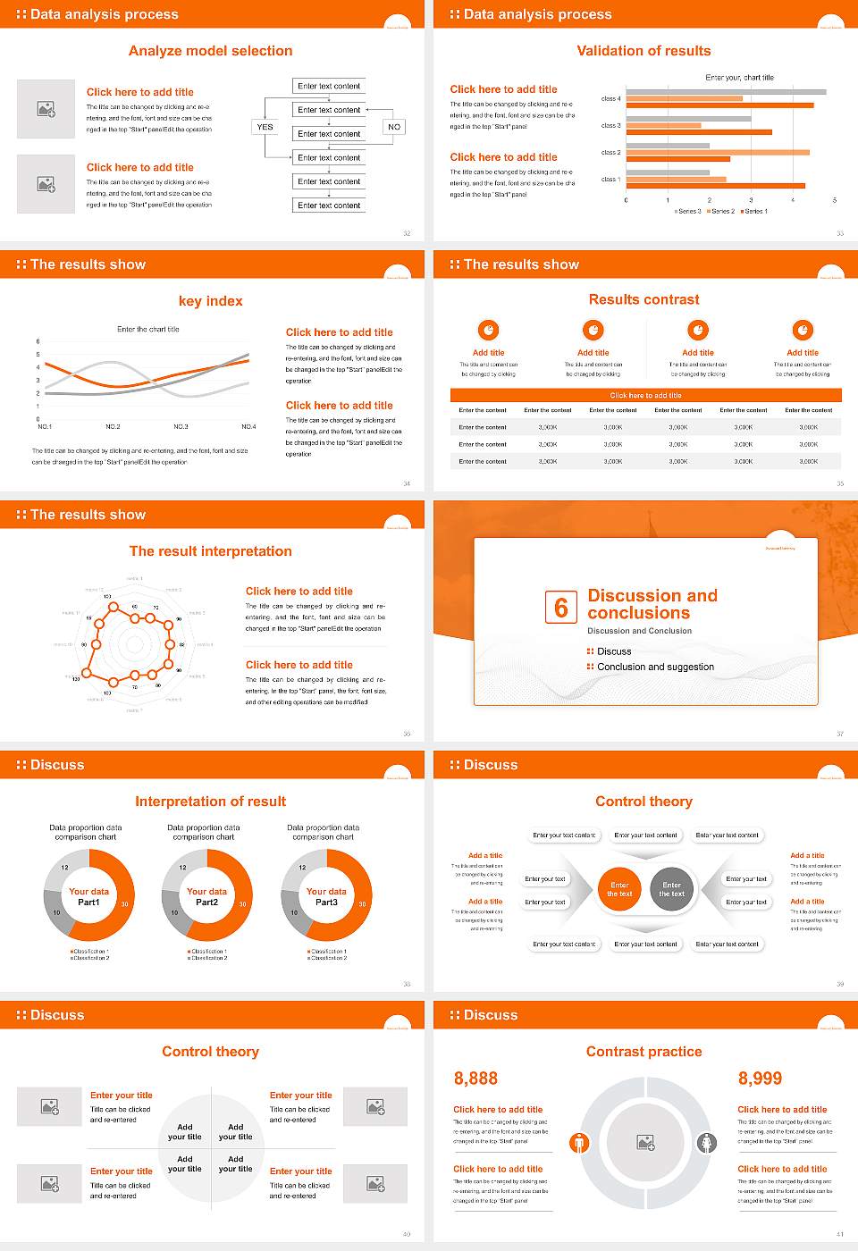Syracuse University Graduation Thesis Defense PPT Template16:9 ratio PPT effect preview image5
