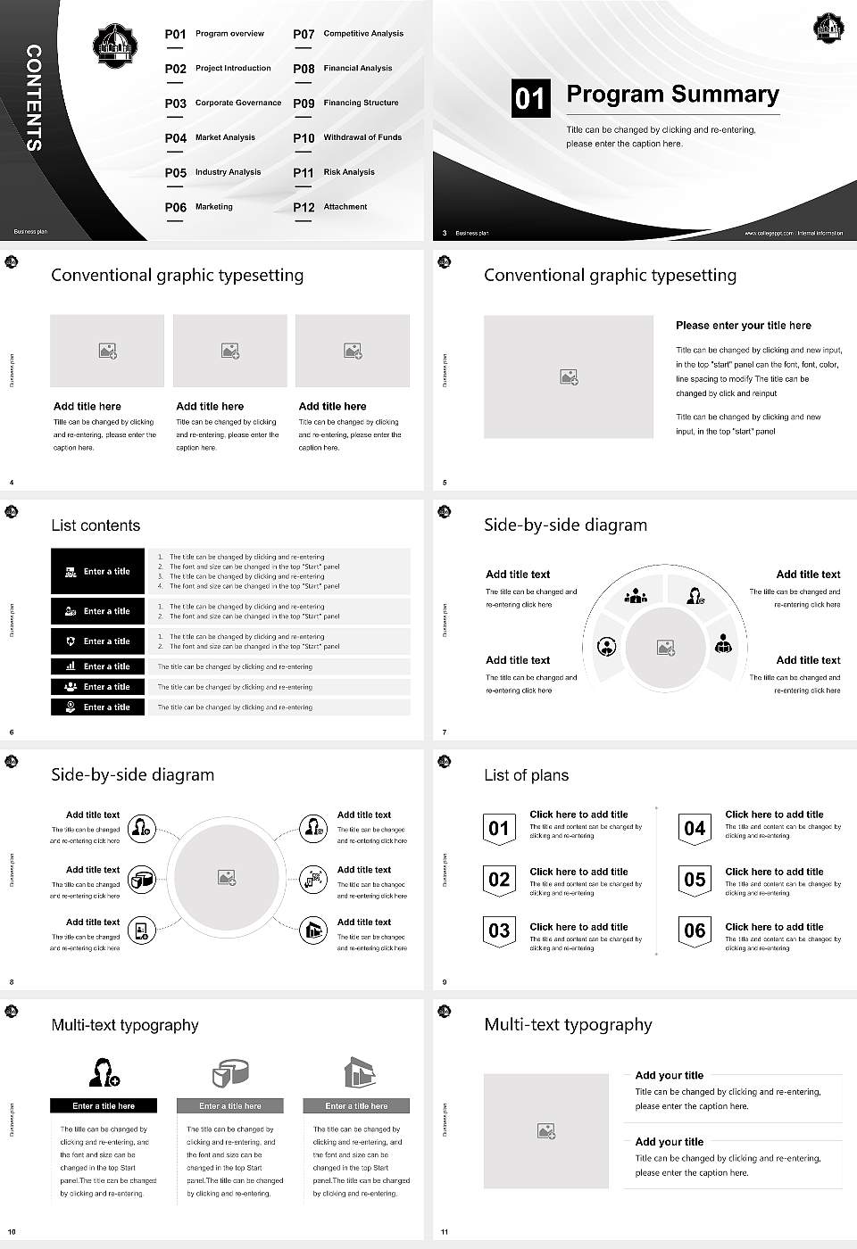 Texas A&M University-San Antonio Competition/Entrepreneurship Contest PPT Template16:9 ratio PPT effect preview image2
