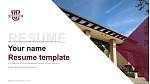 Texas a & M International University Resume PPT Template