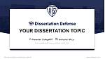 Suny Downstate Health Sciences University Disputation Powerpoint Vorlage
