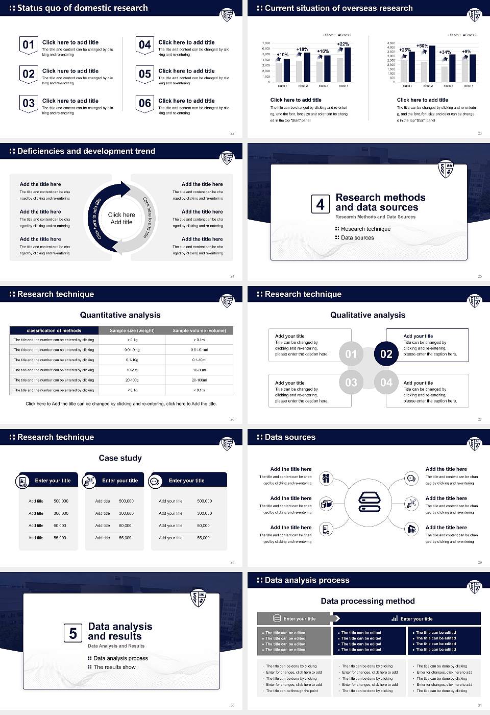 Suny Downstate Health Sciences University Graduation Thesis Defense PPT Template16:9 ratio PPT effect preview image4