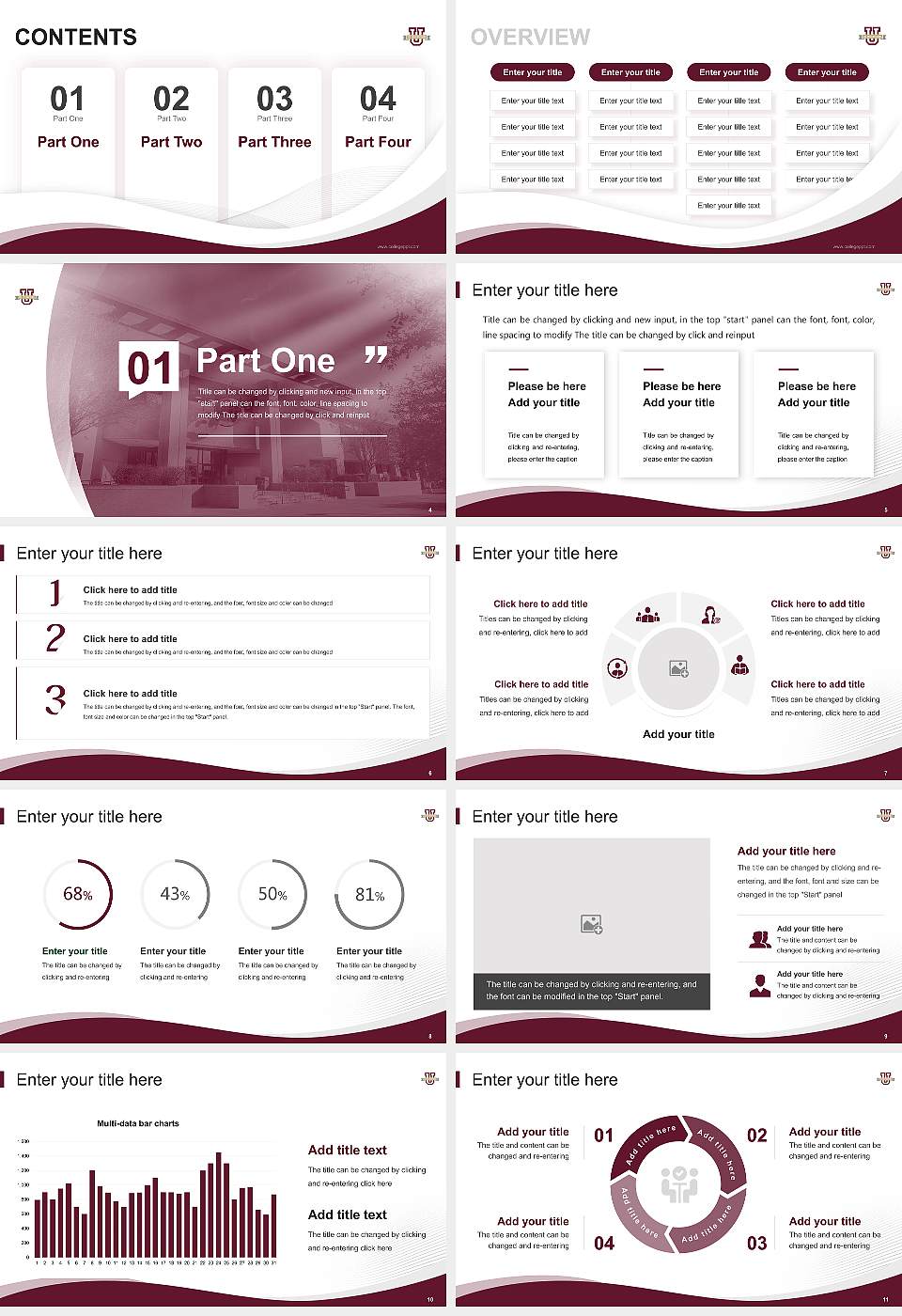 Texas a & M International University Lecture Sharing and Networking Event PPT Template16:9 ratio PPT effect preview image2