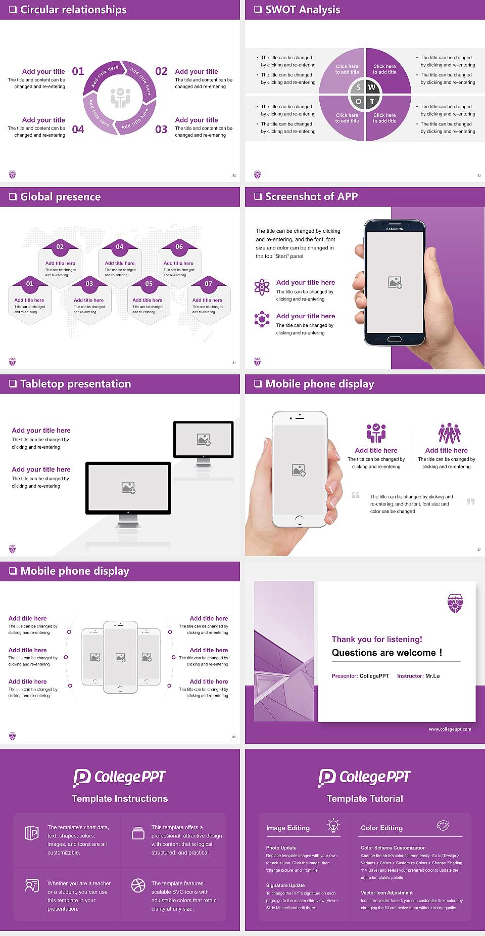 University of St. Thomas (Minnesota) General Purpose PPT Template4:3 ratio PPT effect preview image5