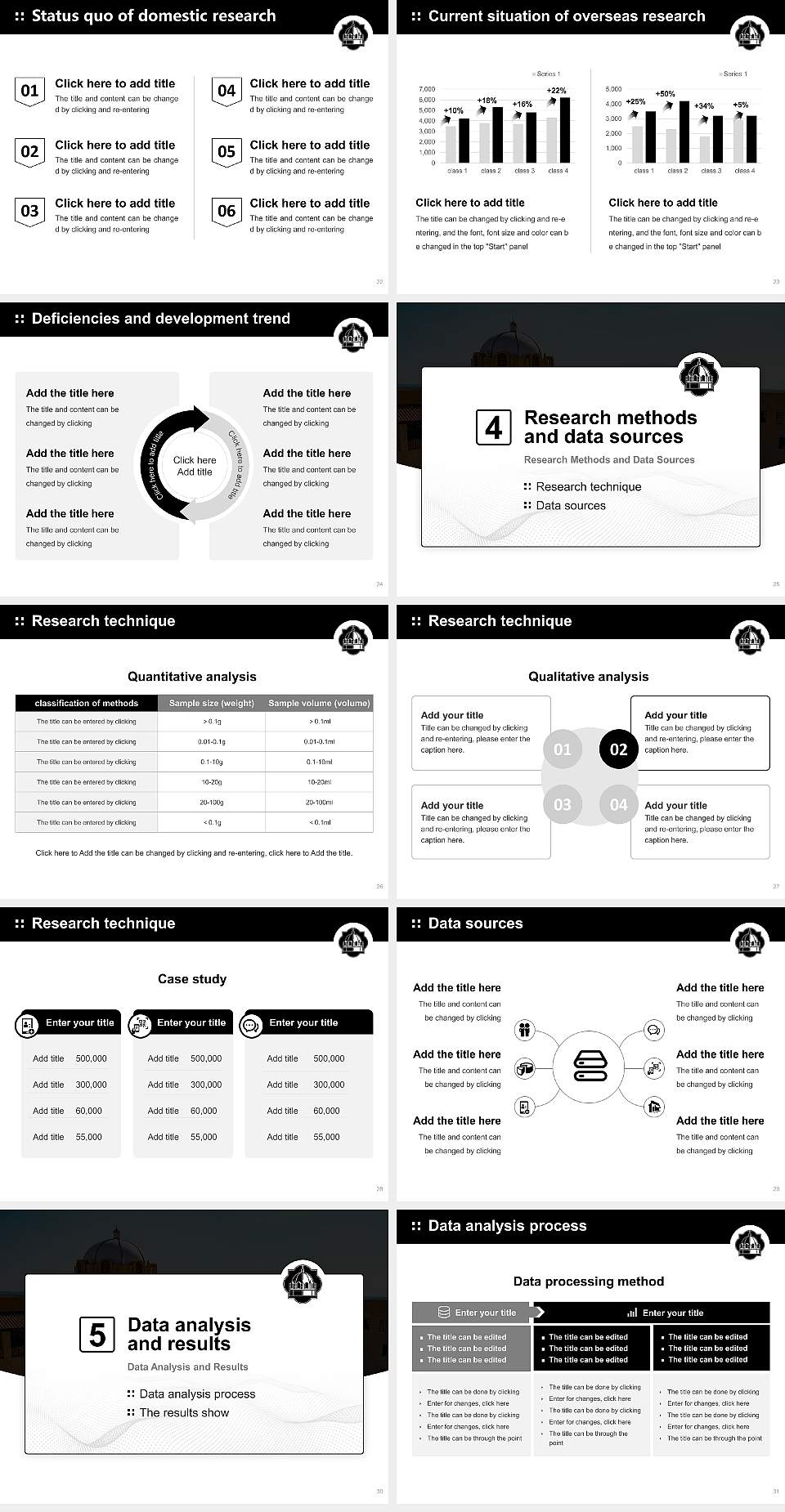 Texas A&M University-San Antonio Graduation Thesis Defense PPT Template4:3 ratio PPT effect preview image4