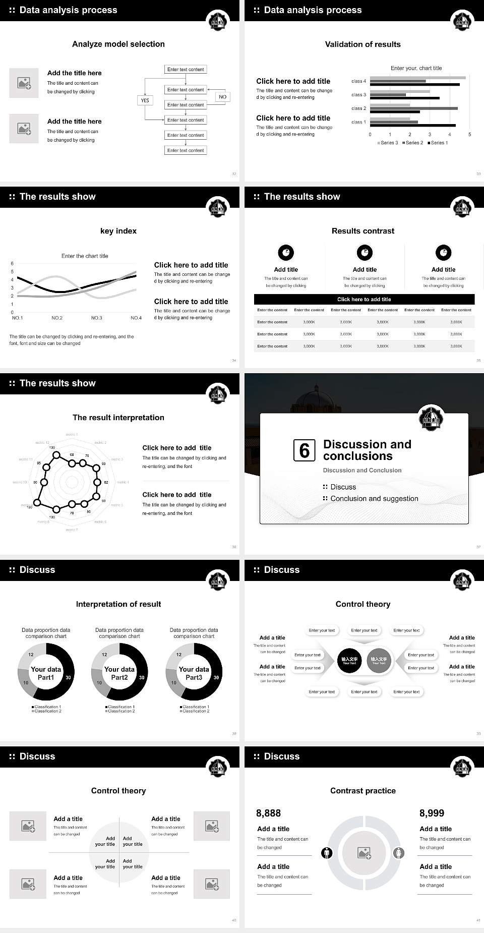 Texas A&M University-San Antonio Graduation Thesis Defense PPT Template4:3 ratio PPT effect preview image5