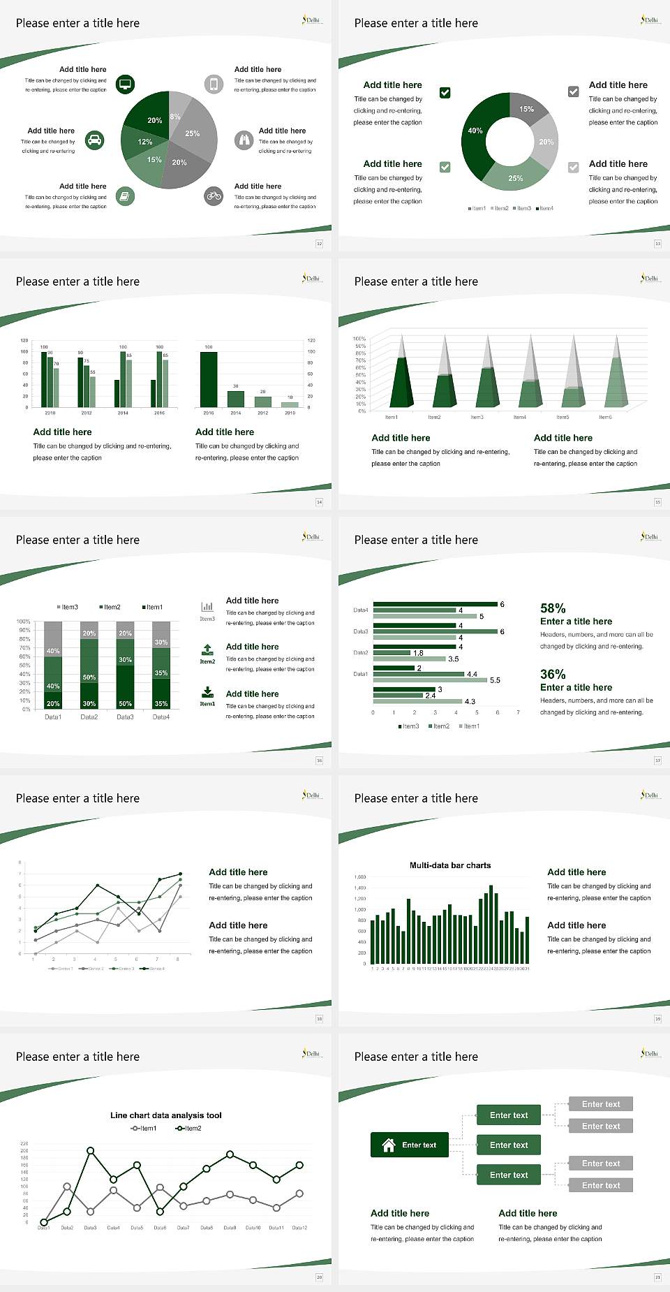 Suny Delhi Course/Courseware Creation PPT Template4:3 ratio PPT effect preview image3
