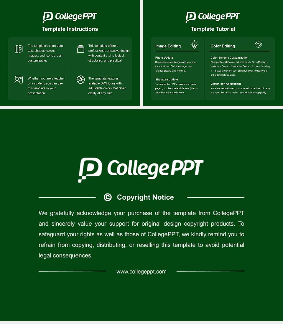 Suny Delhi Course/Courseware Creation PPT Template4:3 ratio PPT effect preview image5