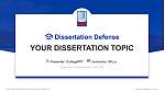 Texas a & M University-Kingsville학위 논문 방어PPT 템플릿