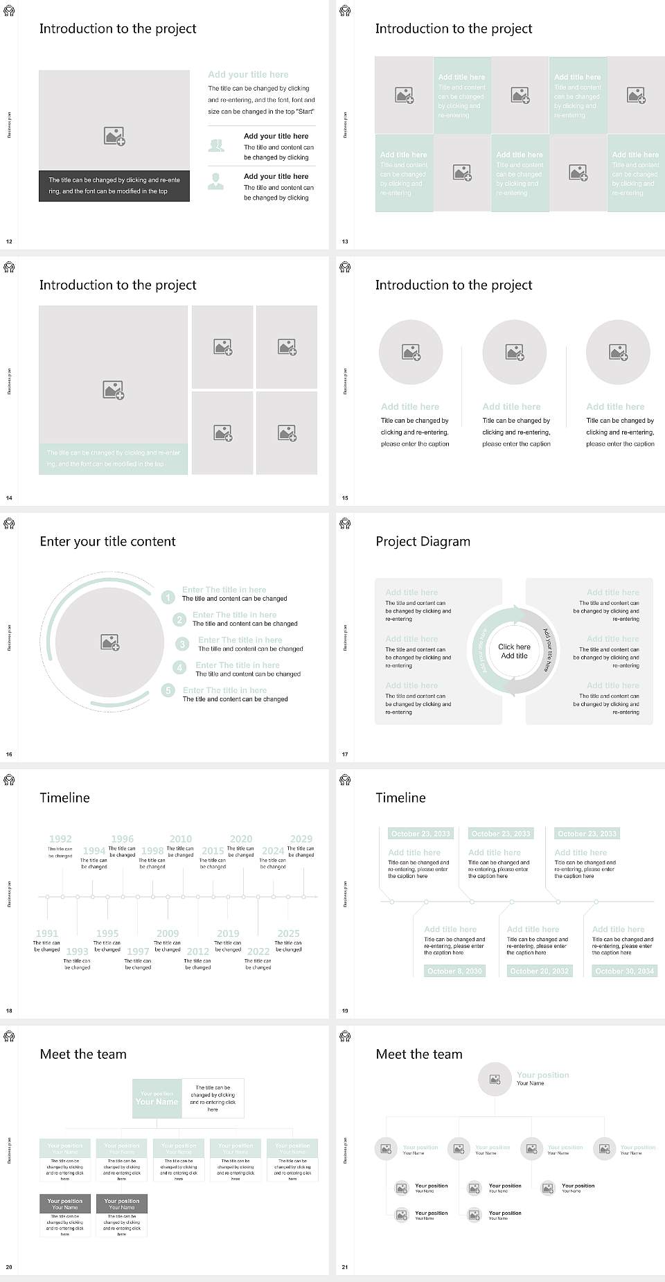 Talmudical Seminary of Bobov Competition/Entrepreneurship Contest PPT Template4:3 ratio PPT effect preview image3