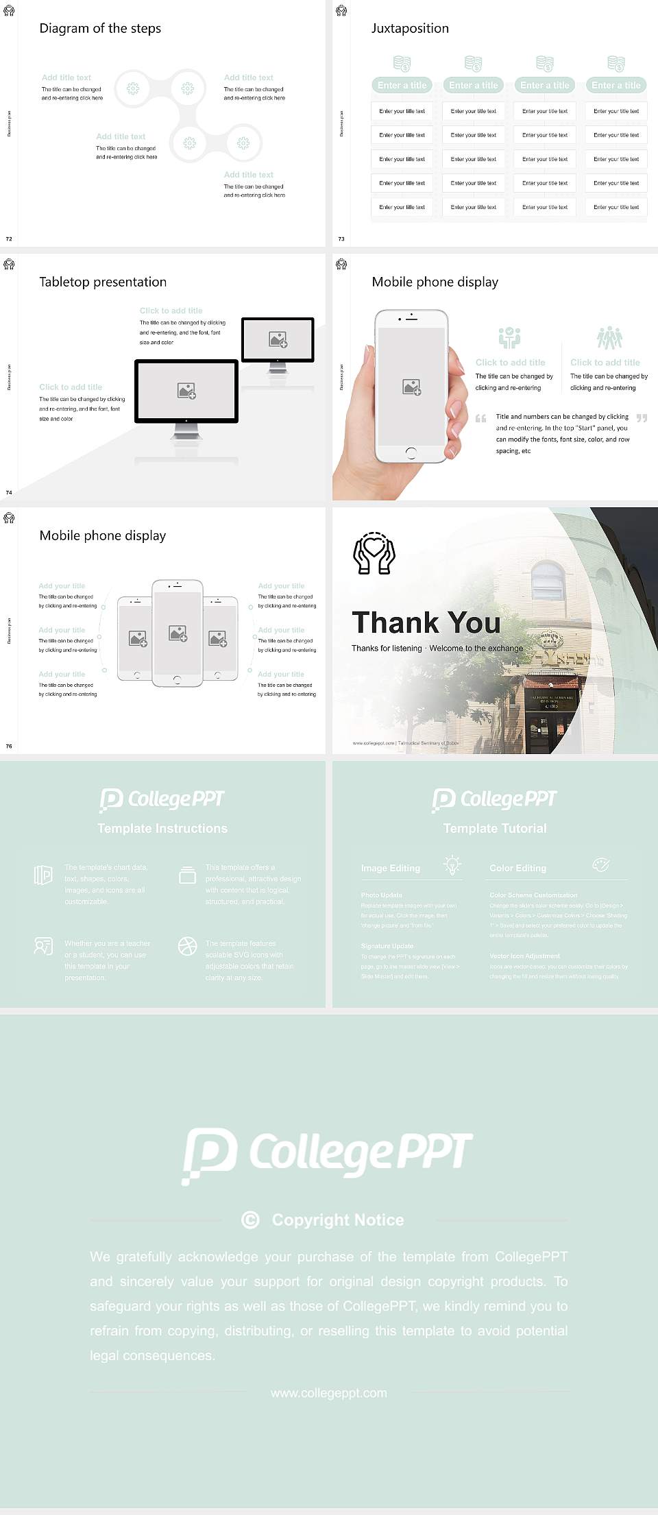 Talmudical Seminary of Bobov Competition/Entrepreneurship Contest PPT Template4:3 ratio PPT effect preview image9