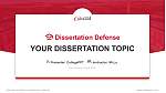 Suny Cortland Graduation Thesis Defense PPT Template