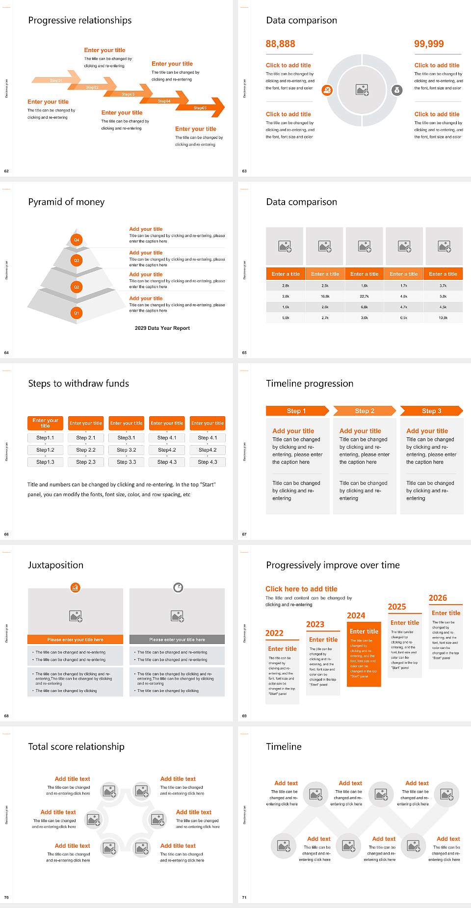 Syracuse University Competition/Entrepreneurship Contest PPT Template4:3 ratio PPT effect preview image8