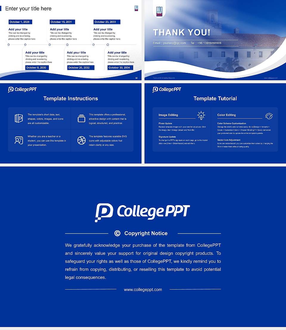 Texas a & M University-Kingsville Lecture Sharing and Networking Event PPT Template16:9 ratio PPT effect preview image4