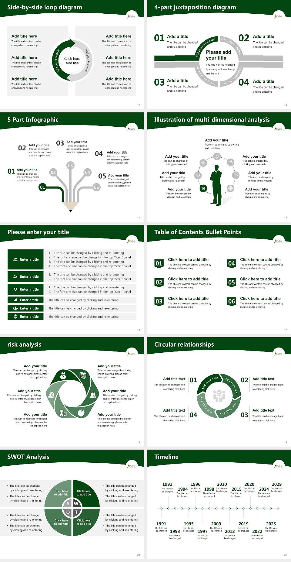 Suny Delhi Academic Presentation/Research Findings Report PPT Template4:3 ratio PPT effect preview image3