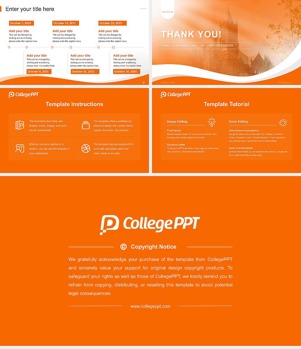 Syracuse University Lecture Sharing and Networking Event PPT Template16:9 ratio PPT effect preview image4