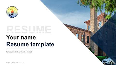 Talmudical Institute of Upstate New York Resume PPT Template