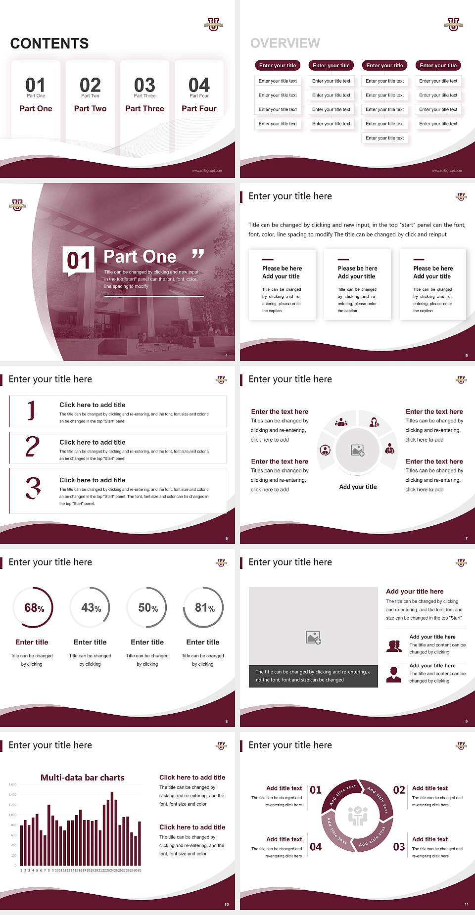 Texas a & M International University Lecture Sharing and Networking Event PPT Template4:3 ratio PPT effect preview image2