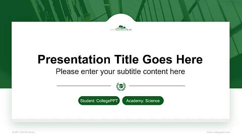 SUNY Old Westbury National Scholarship Defense PPT Template