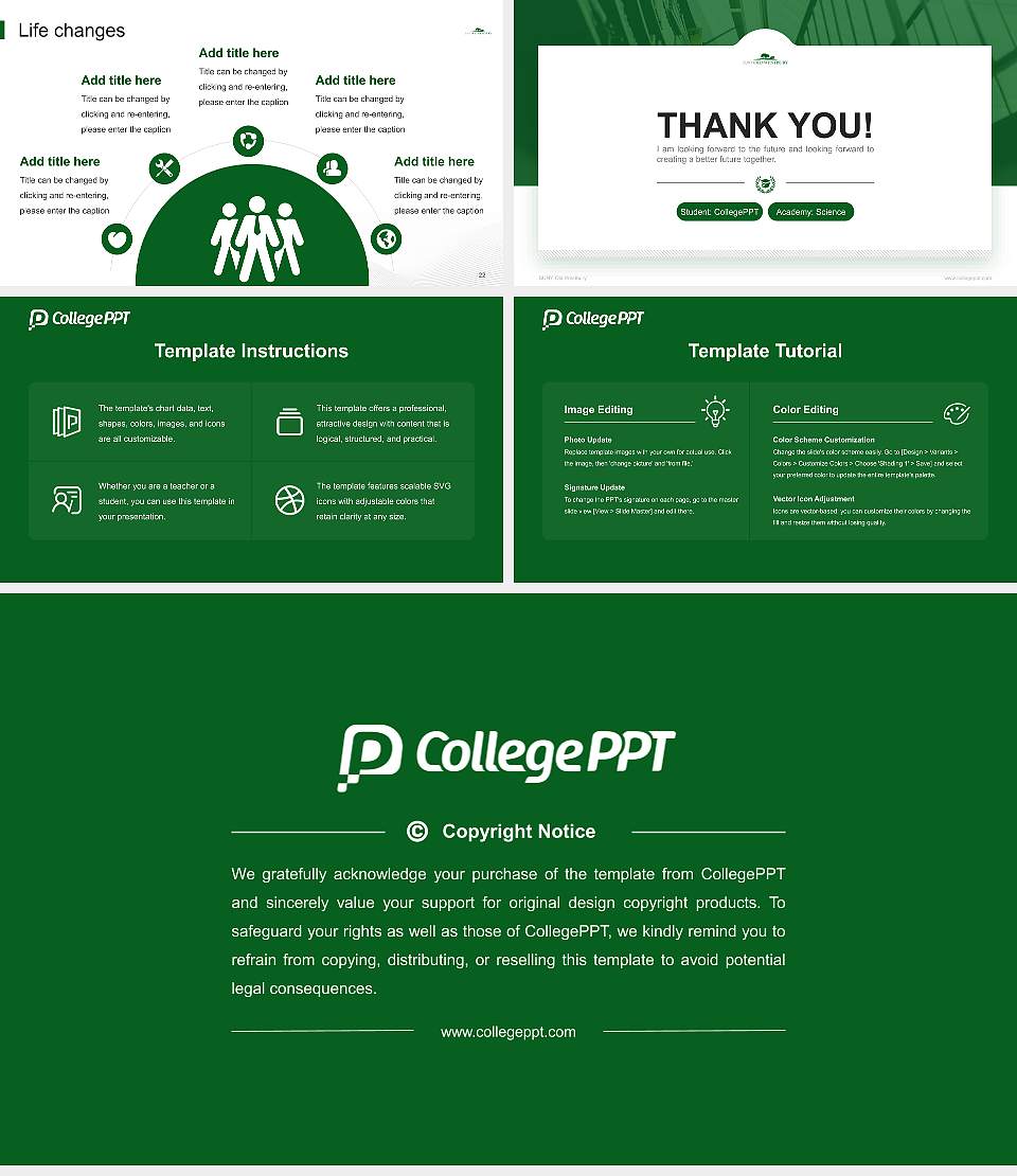 SUNY Old Westbury National Scholarship Defense PPT Template16:9 ratio PPT effect preview image4