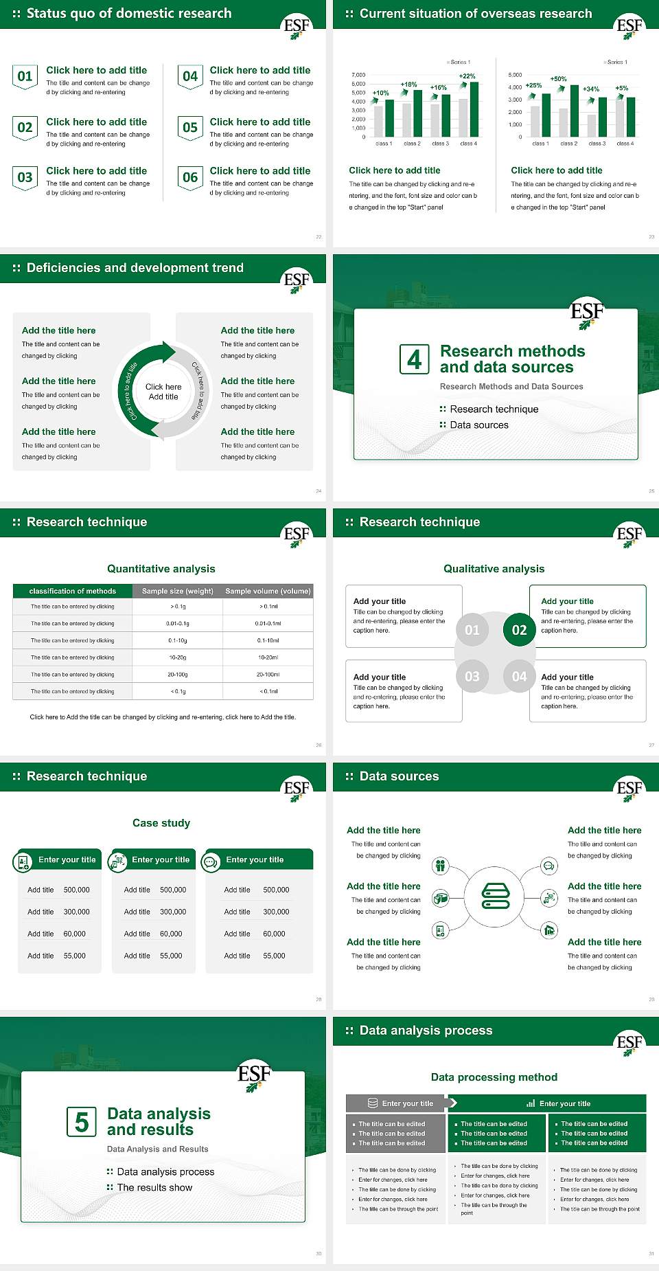 Suny College of Environmental Science and Forestry Graduation Thesis Defense PPT Template4:3 ratio PPT effect preview image4