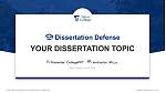 Tabor College Graduation Thesis Defense PPT Template