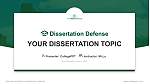 Suny Morrisville Graduation Thesis Defense PPT Template