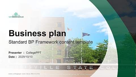 Suny Morrisville Competition/Entrepreneurship Contest PPT Template