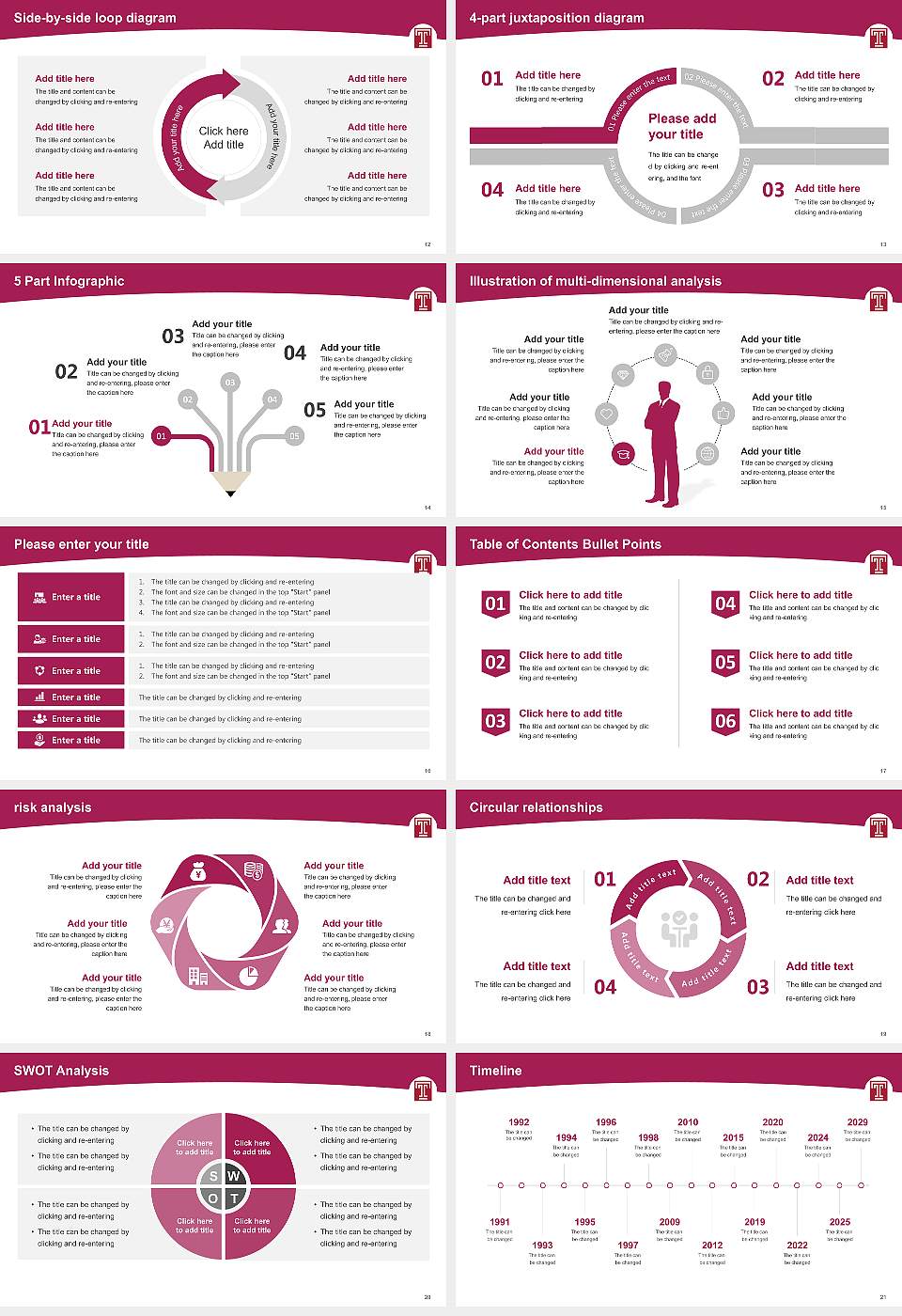 Temple University Academic Presentation/Research Findings Report PPT Template16:9 ratio PPT effect preview image3