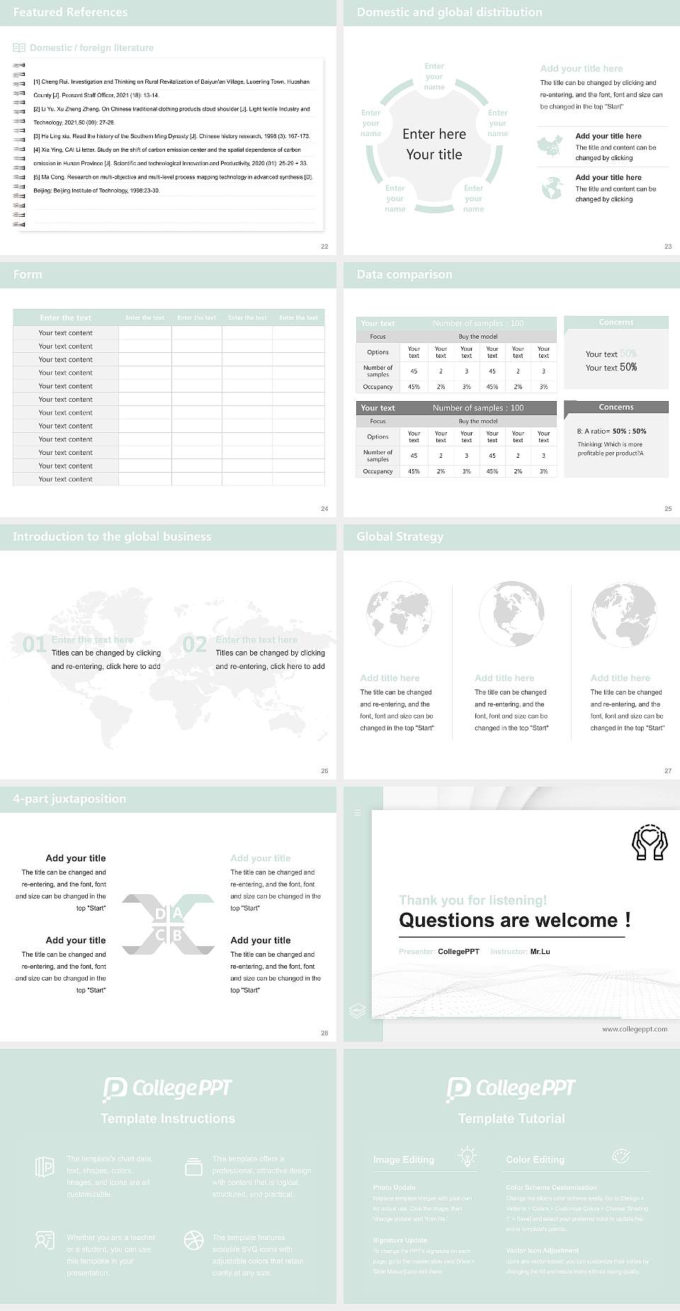 Talmudical Seminary of Bobov Thesis Proposal/Graduation Defense PPT Template4:3 ratio PPT effect preview image4