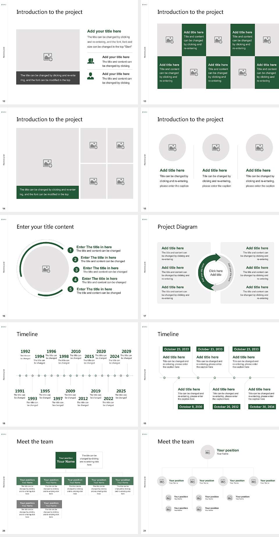 Suny Oswego Competition/Entrepreneurship Contest PPT Template4:3 ratio PPT effect preview image3