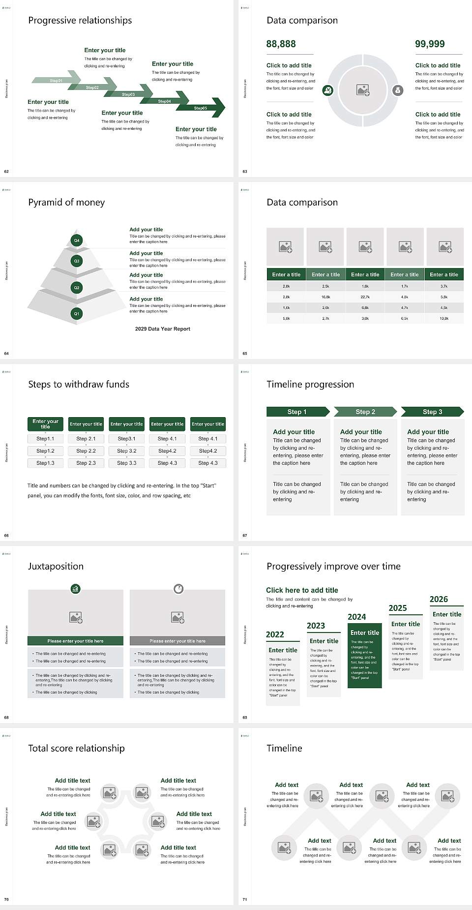 Suny Oswego Competition/Entrepreneurship Contest PPT Template4:3 ratio PPT effect preview image8