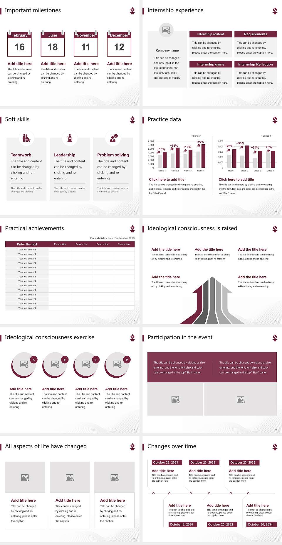 St. Thomas Aquinas College National Scholarship Defense PPT Template4:3 ratio PPT effect preview image3