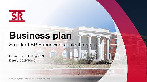 Sul Ross State University Competition/Entrepreneurship Contest PPT Template