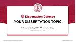 Stanford University Graduation Thesis Defense PPT Template