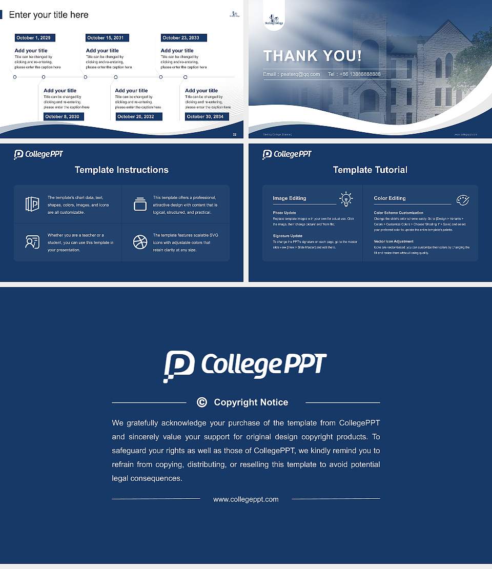 Sterling College (Kansas) Lecture Sharing and Networking Event PPT Template16:9 ratio PPT effect preview image4