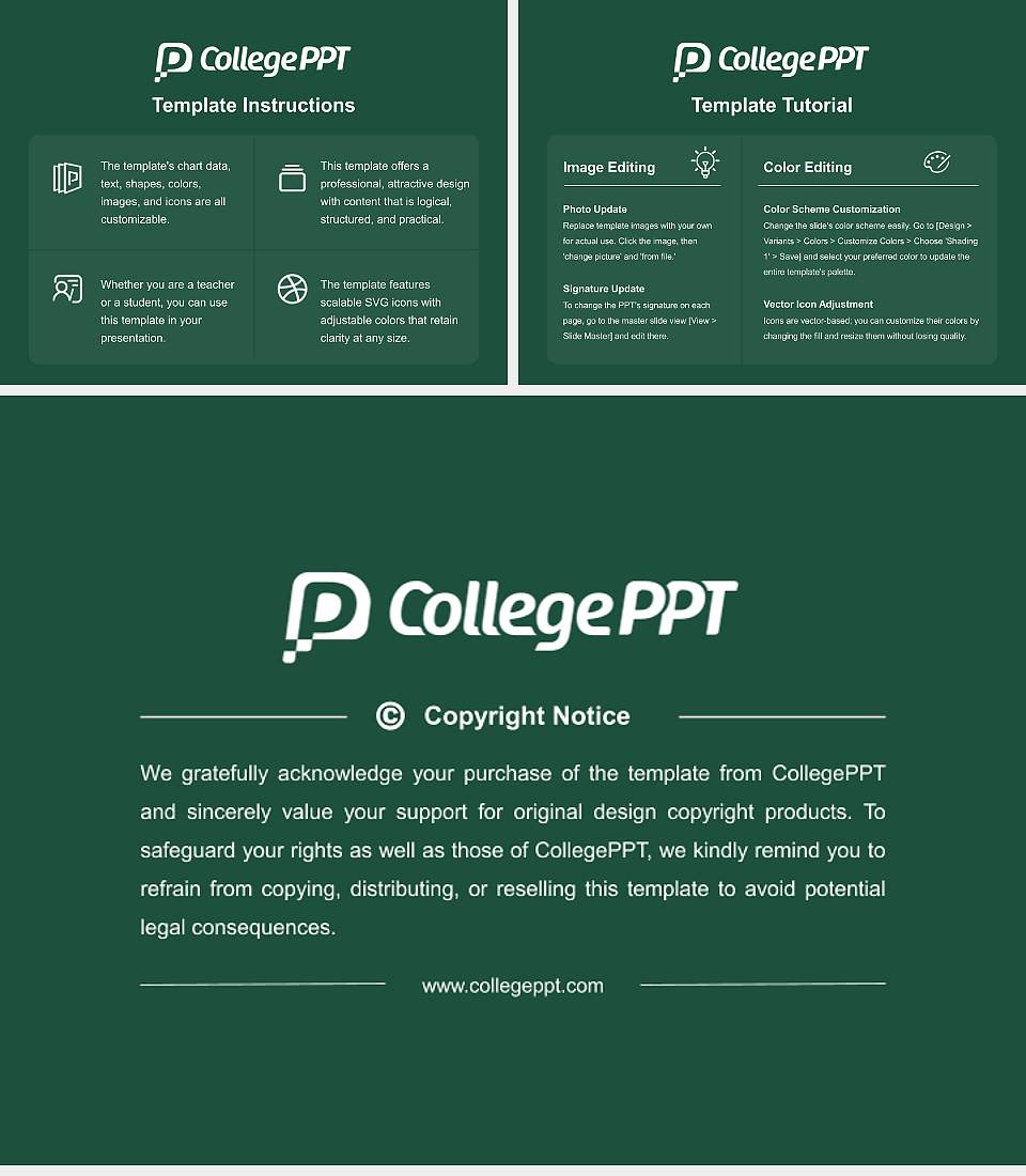 Stetson University Course/Courseware Creation PPT Template4:3 ratio PPT effect preview image5