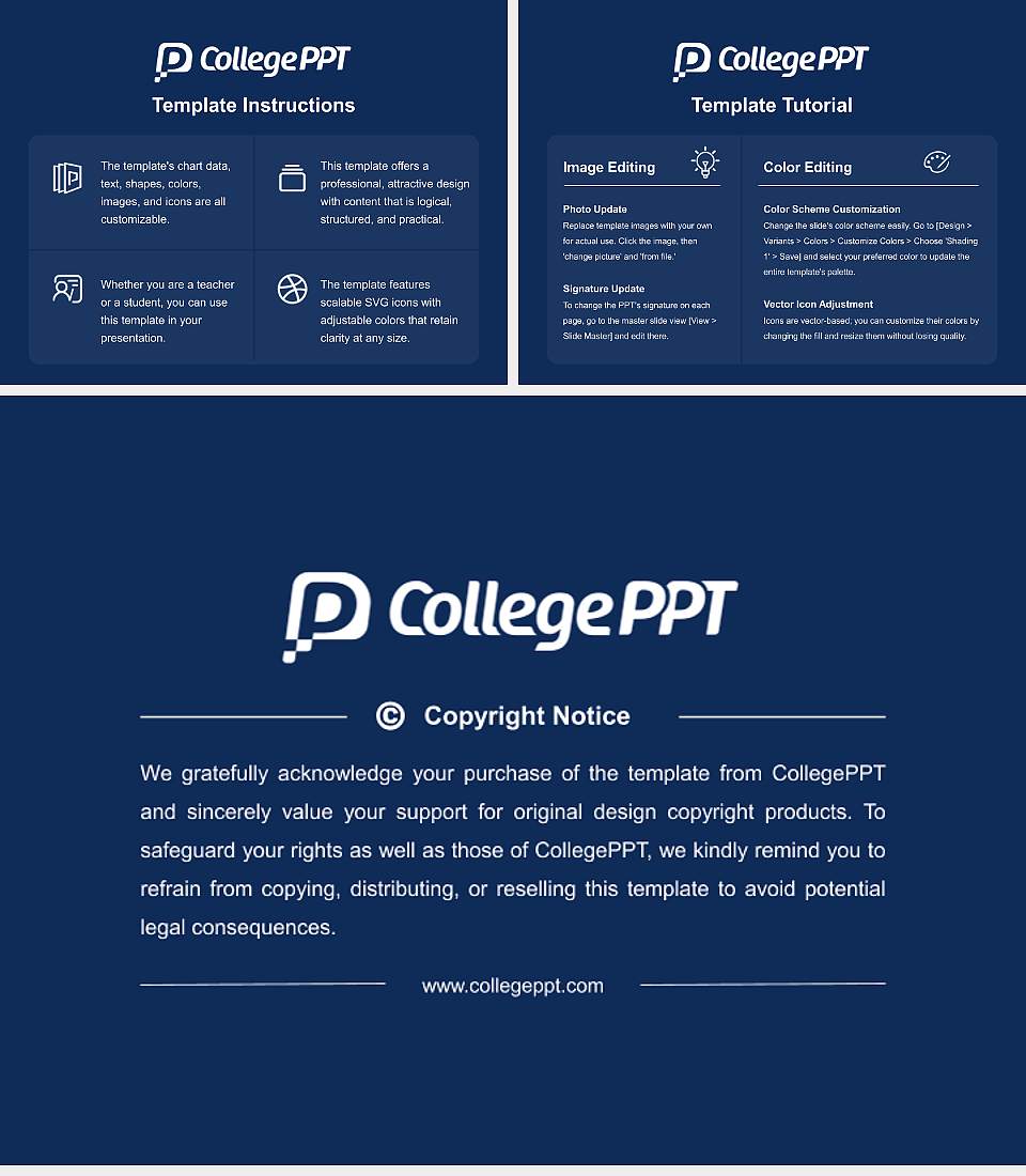 St. Thomas University (Florida) Course/Courseware Creation PPT Template4:3 ratio PPT effect preview image5