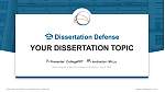 State University of New York College of Optometry Graduation Thesis Defense PPT Template