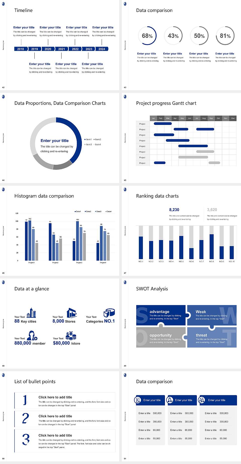 State University of New York at Geneseo Competition/Entrepreneurship Contest PPT Template4:3 ratio PPT effect preview image6