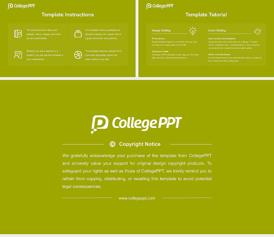 Sterling College (Vermont) Course/Courseware Creation PPT Template16:9 ratio PPT effect preview image5