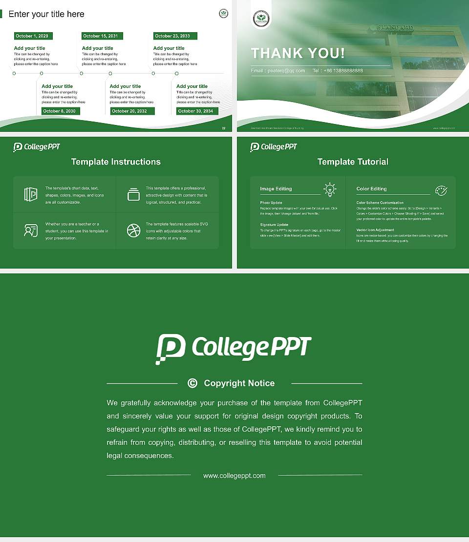 Standard Healthcare Services-College of Nursing Lecture Sharing and Networking Event PPT Template16:9 ratio PPT effect preview image4