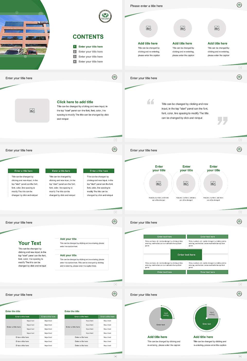 Standard Healthcare Services-College of Nursing Course/Courseware Creation PPT Template16:9 ratio PPT effect preview image2